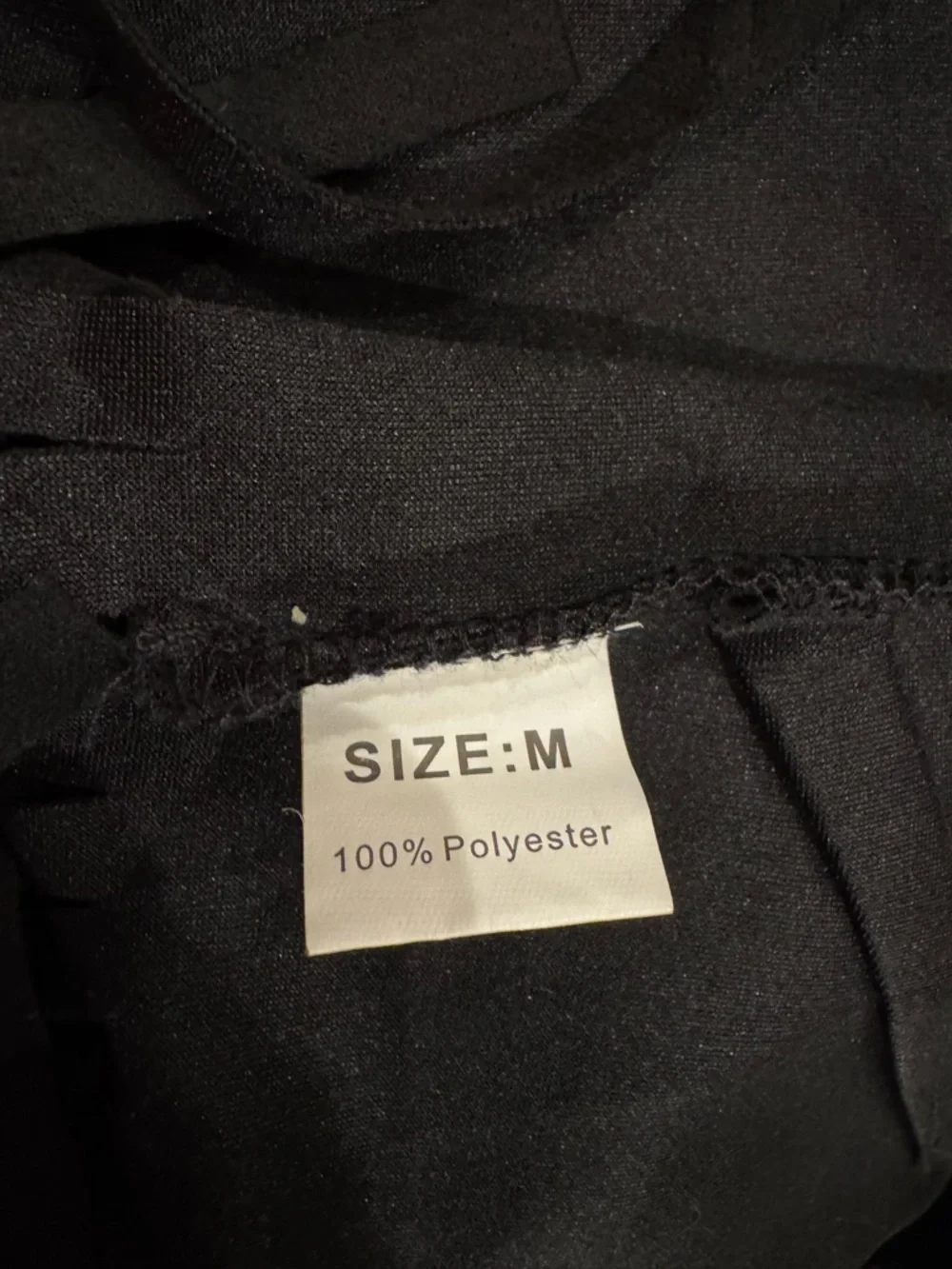 Studded Women’s Fringe Trim Sleevless Black Vest Faux Suede Size Medium - Picture 5 of 6